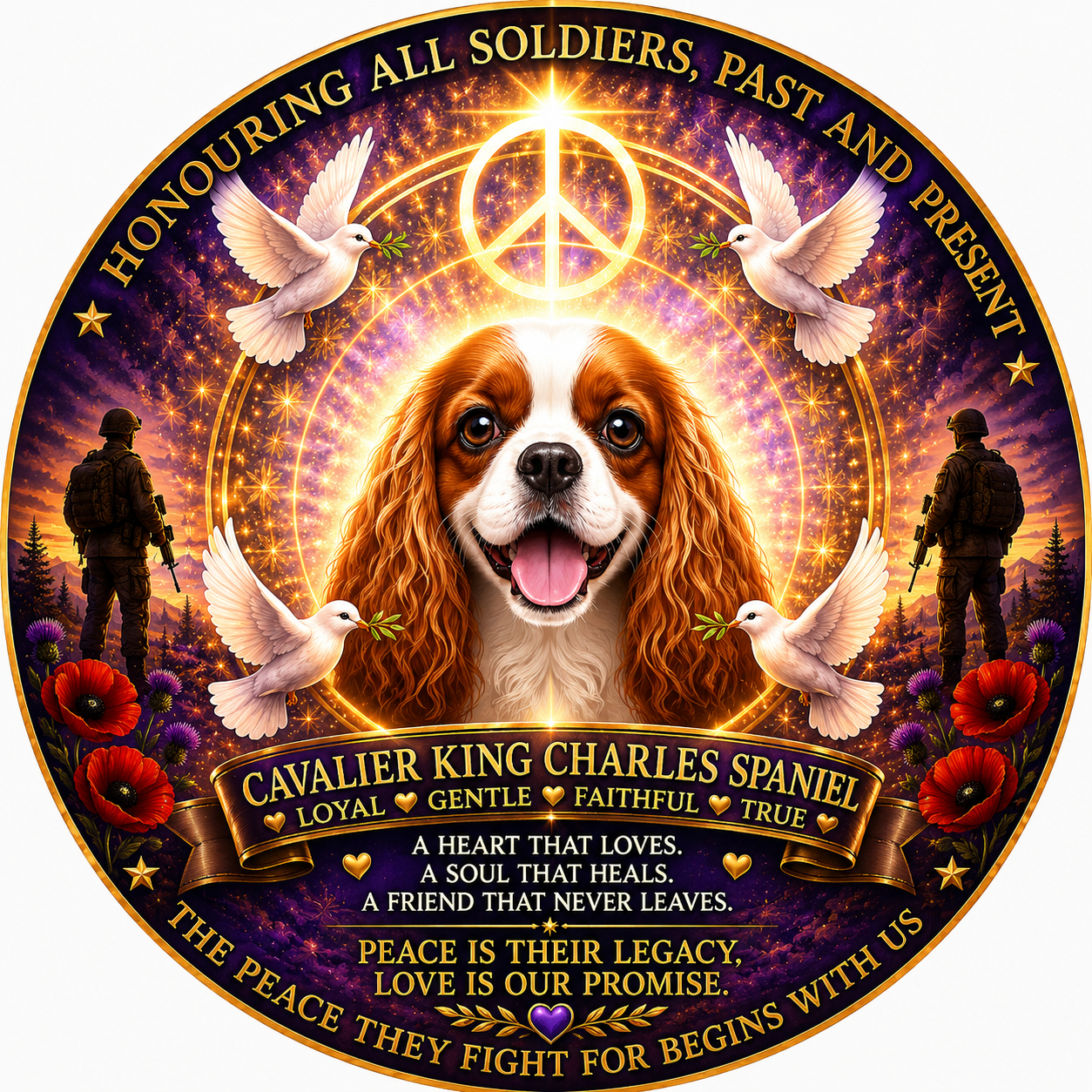 Cavalier King Charles Spaniel artwork